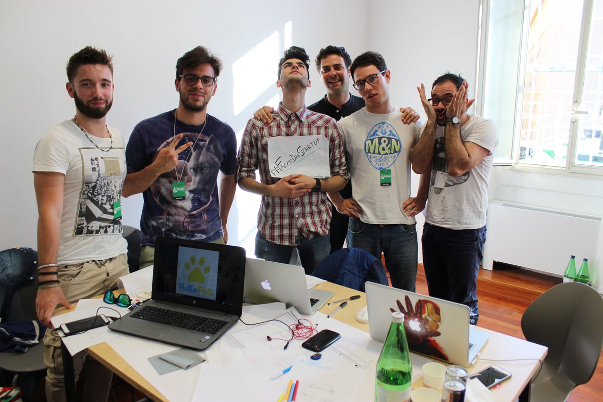 StartupRoma's tweet photo. #hellopets #faccedastartup #swroma16 #Roma https://t.co/ixznrmSZyv