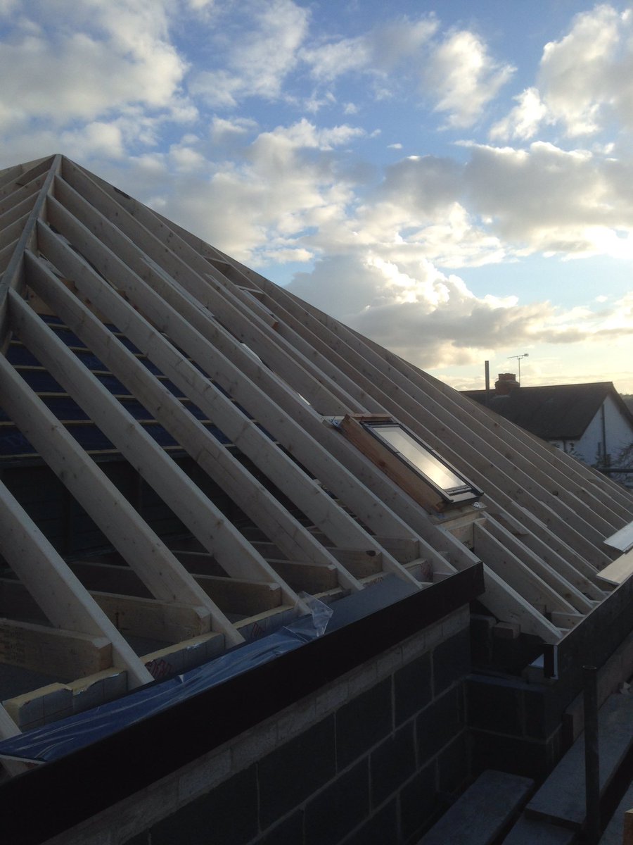 We like doing the odd roof too
