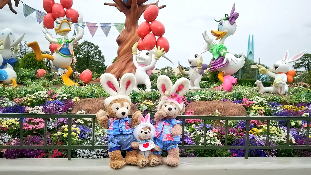 965lover's tweet photo. ダッフィーとシェリーメイのお気に入り写真(2016年5月) https://t.co/exhN8OqDyd