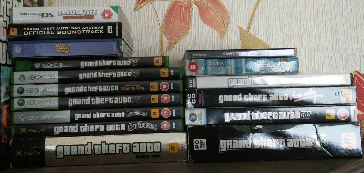 Adam3Sixty's tweet photo. @RockstarSupport 
I need help finding:
GBC:
Grand Theft Auto
Grand Theft Auto 2
GBA:
Grand Theft Auto - Advance https://t.co/5pcaSHYoQ0