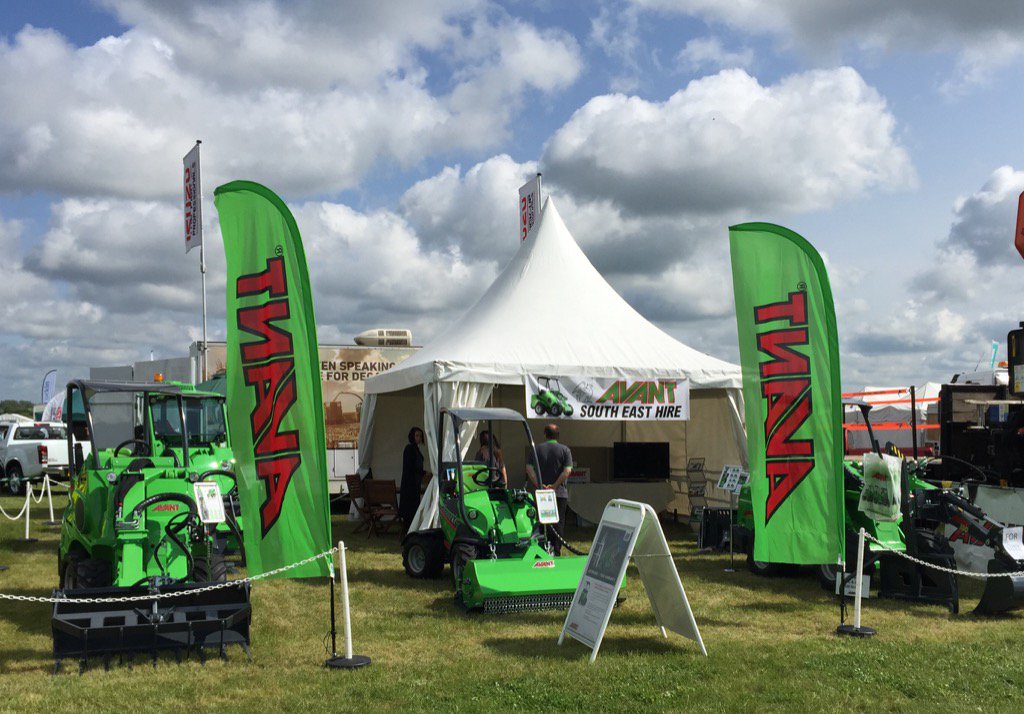 <a href="/AvantTecnoUK/">Avant Tecno UK</a> and Avant South East Hire ready for the show! Visit us at Essex Young Farmers show.
