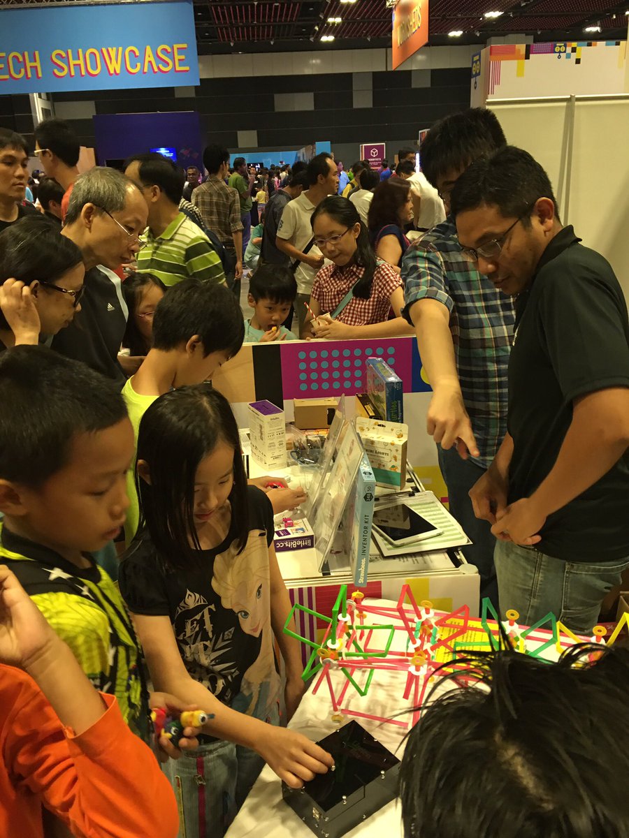 Great time at #TechSat yesterday, thanks <a href="/IDAsg/">GovTech SG</a>! Look for us at <a href="/MakerFaireSG/">MakerFaireSingapore</a> for even more ridiculous displays.