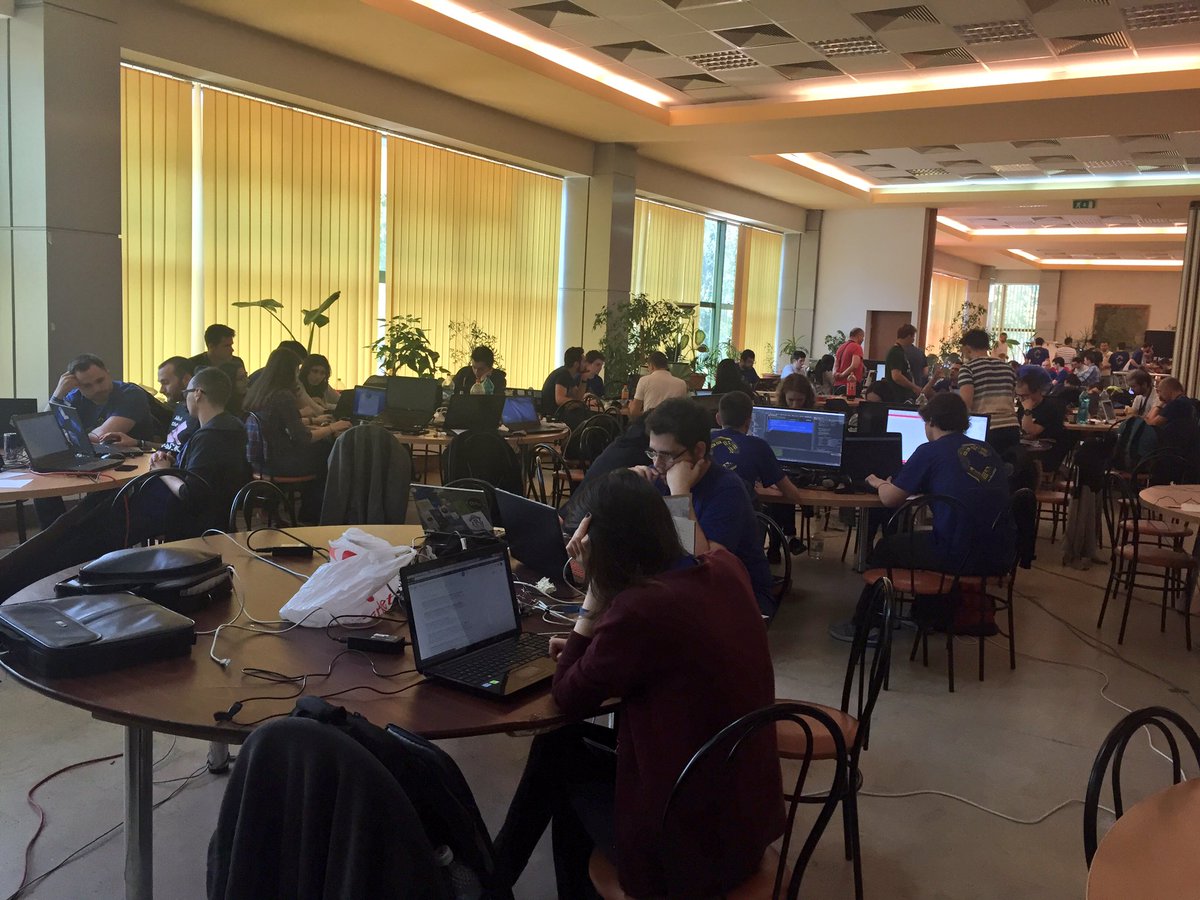diando70's tweet photo. Day 3 #hacktm2016 to get ready for presentation and jurying #smartcity #open #education #UPT #IoT #eHealth #gamedev https://t.co/d36xz0nPSR