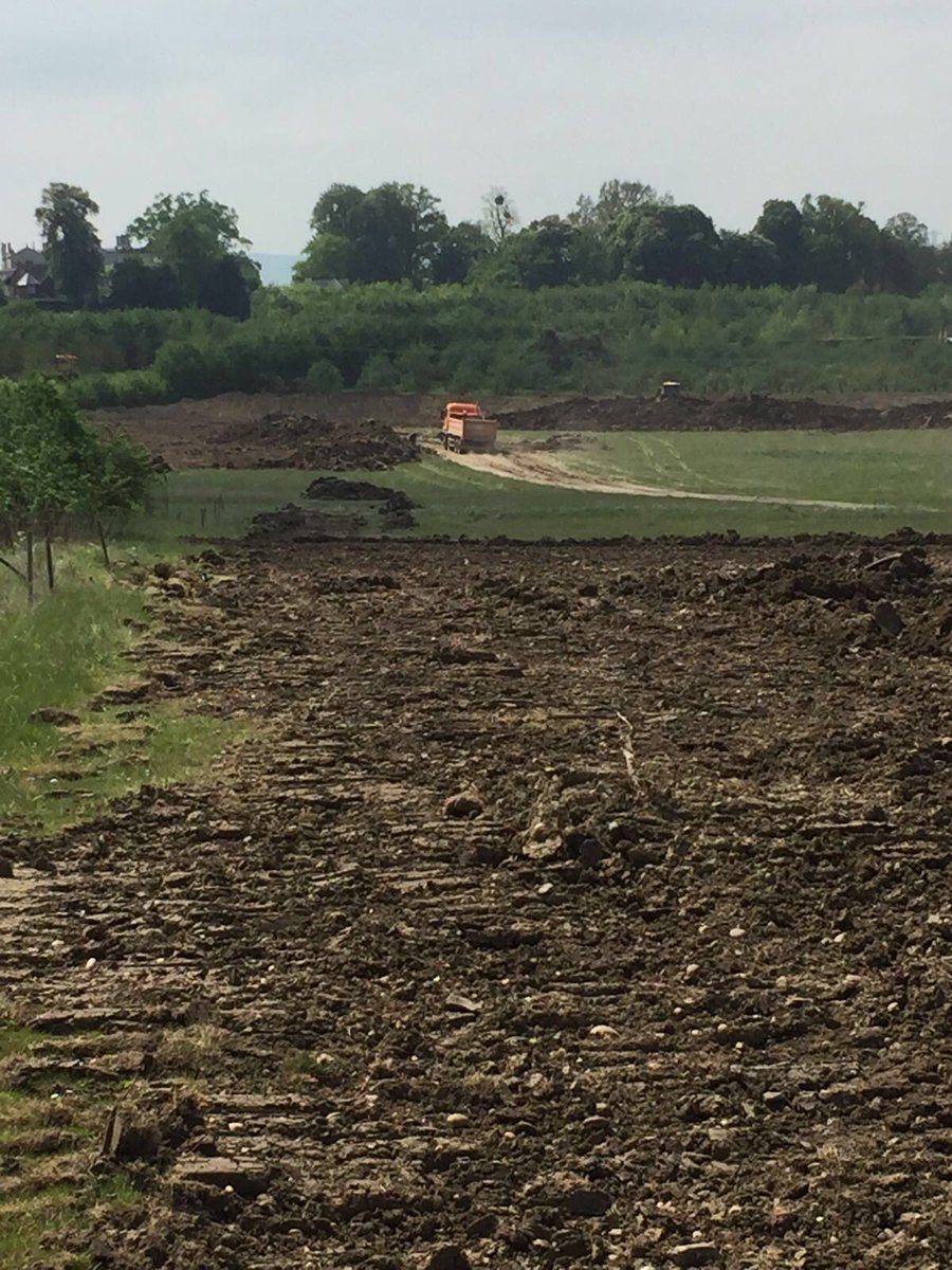 After a long process, we are starting the works on the redevelopment of Twyford driving range