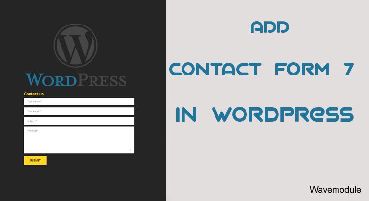 wavemodule's tweet image. [How To] Add Contact Form in WordPress? wavemodule.com/add-contact-fo…