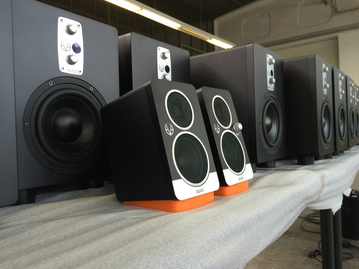 EveAudio's tweet photo. EVE #SC203 and #TS107 subwoofer is a perfect sound system for #gaming, #homecinema and #mobilestudio! https://t.co/2S4bkrWiCA
