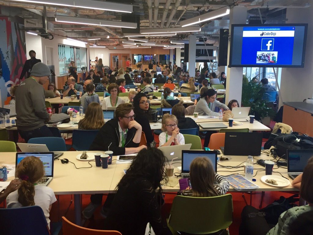 bhagani_krupali's tweet image. Had a great time mentoring for @CoderDojoLondon at the Facebook offices. #inspiringthenextgen