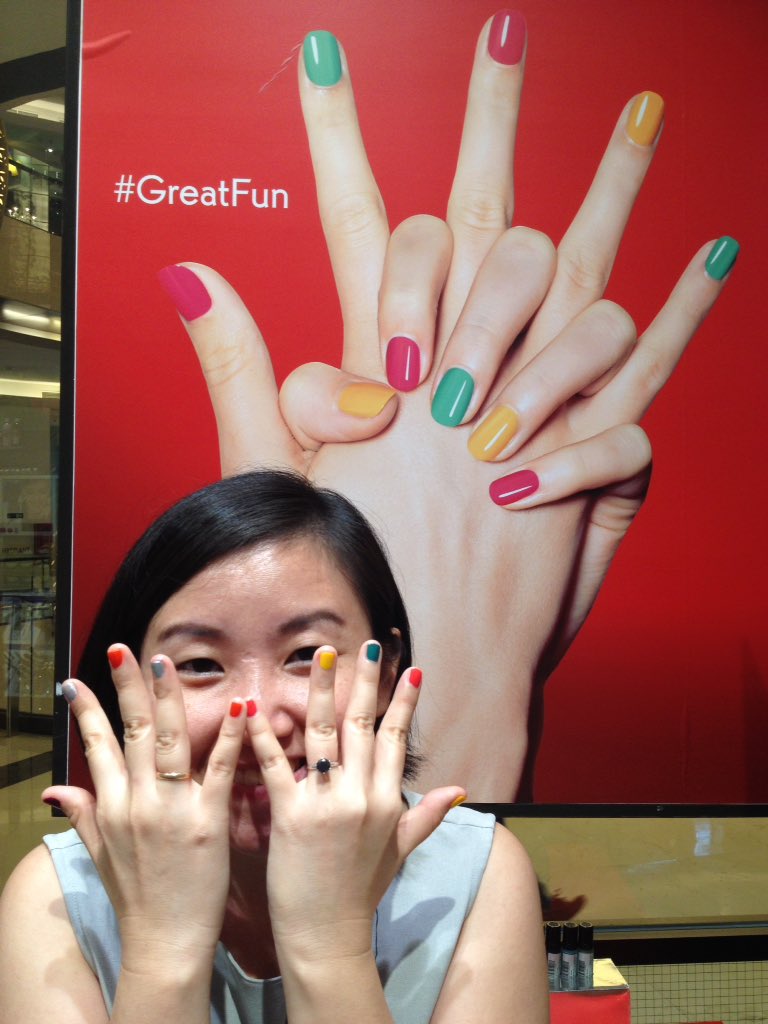 Emmyajah's tweet photo. #GreatFun #SpeakingColors @yvesrocherid https://t.co/kxHhpqH5Vy