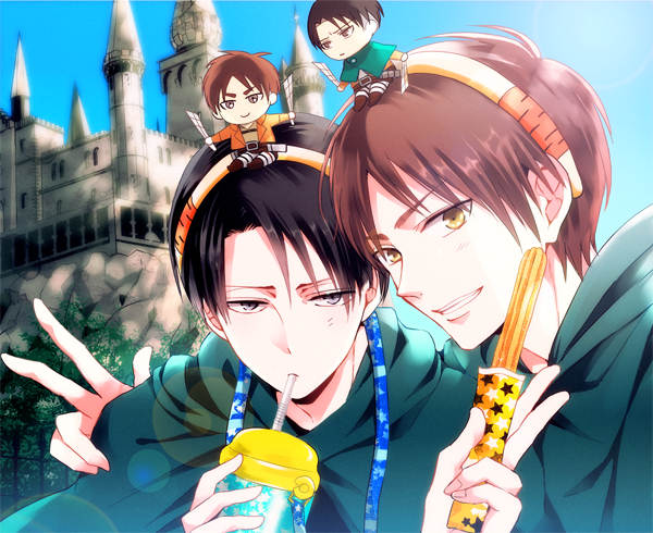 まいね Hoippuichigo 空さんイラスト見てくださってありがとうございます エレリコスでusj まさにこのイラストの感じでしょうか 私はイベント後にusj進撃遊びに行ってきます イベント来られないの残念ですが またの機会にいらしてくださいね ぜひ