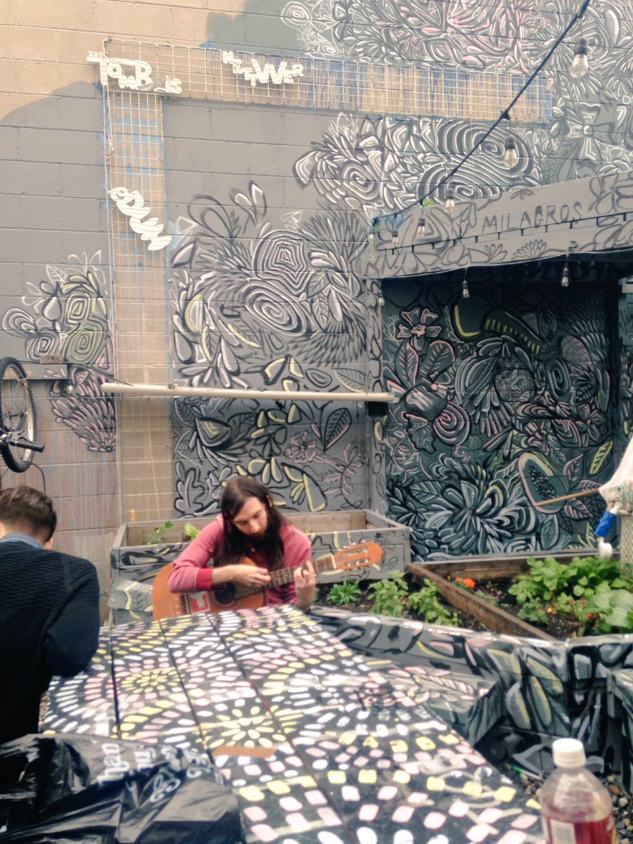 24hrshow's tweet photo. celebrating the morning + hour twenty w @mutual_benefit :') https://t.co/ifaPHgDsk0