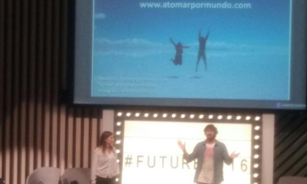 atomarpormundo's tweet photo. Gracias por el buen ratito de ayer en #Future2016 en @CampusMadrid Fue un placer chicos @ElSerCreativo @samyroad https://t.co/jfvSimj8yP