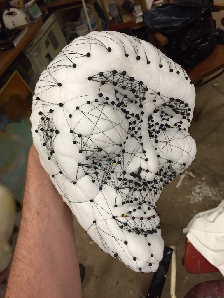 Resultaat van een weekend poppen maken bij Jochen Lange in het atelier. Dank Jochen en Anne Dronkers!