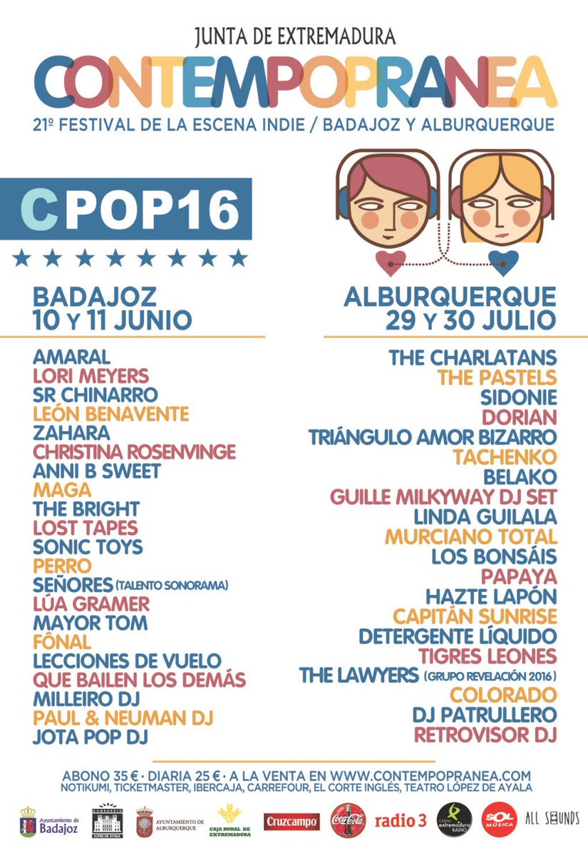 mirolloes's tweet photo. Atentos!!! @contempopranea #Cpop2016 @Allsoundspromo https://t.co/jp8ZTnzgPz https://t.co/jSz8E9MiIT