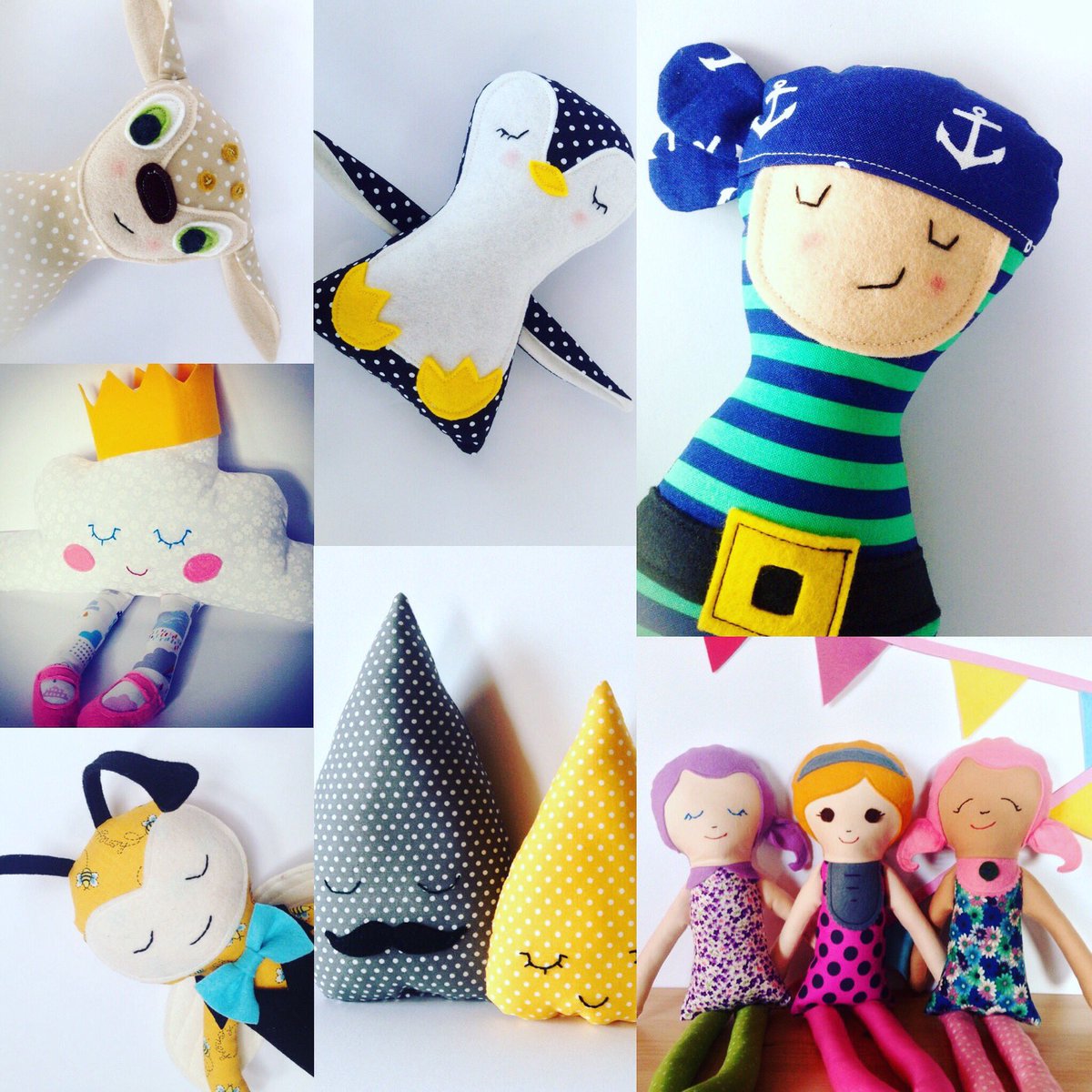 YellowhillD's tweet photo. Some of the cuties you'll find in my #etsy shop https://t.co/eTnKnTDkmA? https://t.co/hKK4IbVw9h