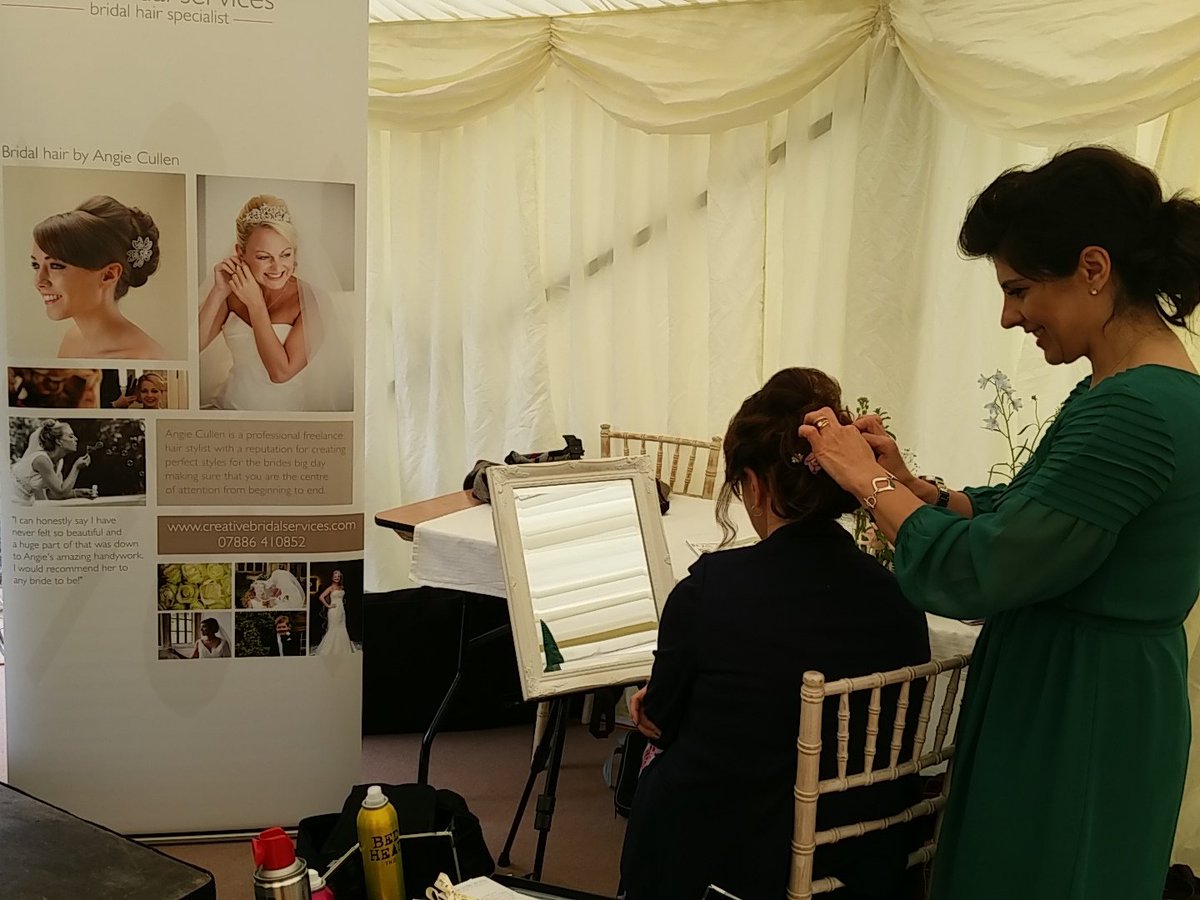 #creatuvebridalservices making our brides look extra special on their BIG day! #oldbridge