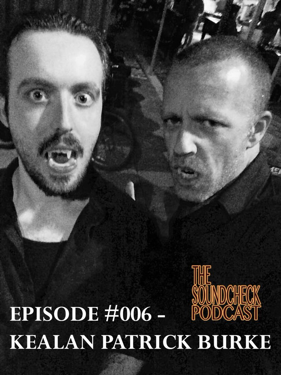 SoundcheckPod's tweet image. EPISODE 006 - KEALAN PATRICK BURKE
soundcloud.com/thesoundcheck-…
#horror #interview #podcast
