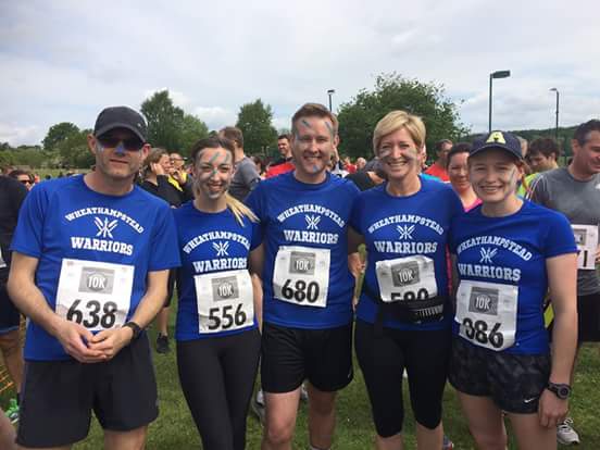 Fabulous day at the <a href="/Wheaty10K/">Wheathampstead 10K</a>  today as always. Many thanks for allowing us to have a Warriors stall. C U in 2017