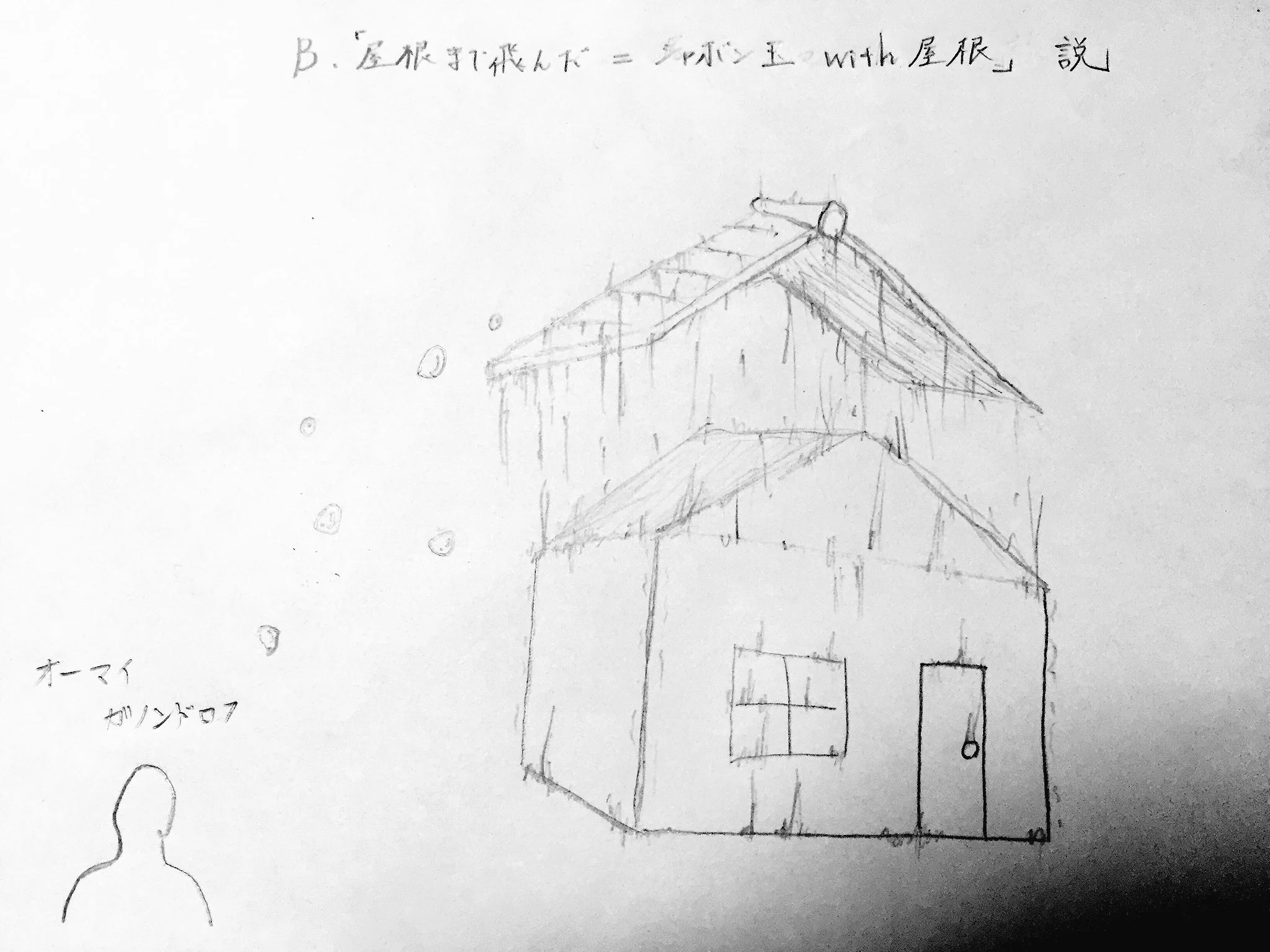 屋根まで飛んだって…そっちなの！？ｗｗシャボン玉飛んだに新説を発見ｗｗｗ