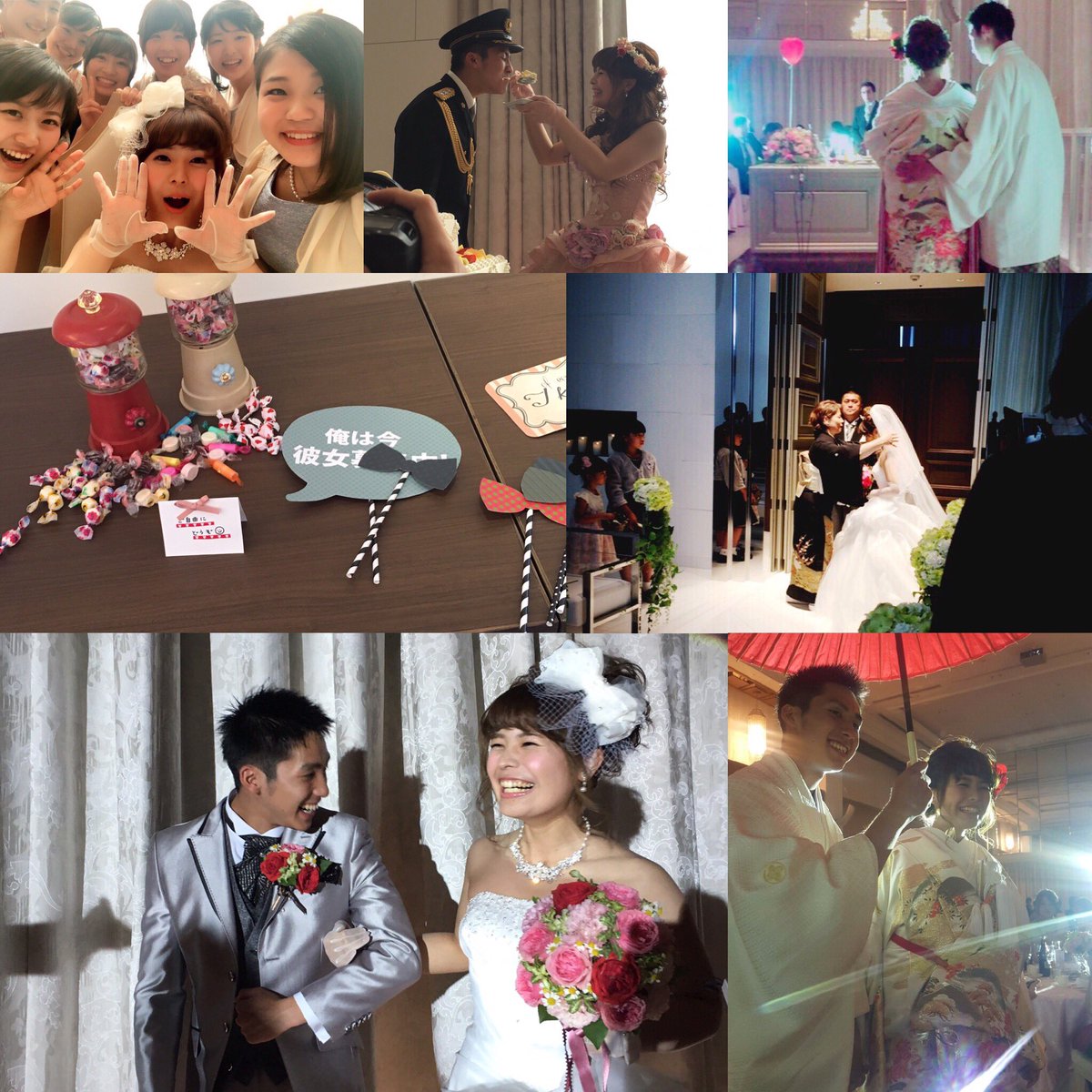 mkunena142's tweet photo. 今更けど、先週の土曜日5月14日に結婚式しました💍👰みんなの支えあって3年間の遠距離乗り越えれたし、結婚することができました☺️本当にありがとう😭💕💕本当に幸せな１日になりました☺️✨💓これからも夫婦共々宜しくお願いします👫💑 https://t.co/8wFmvUSCCB