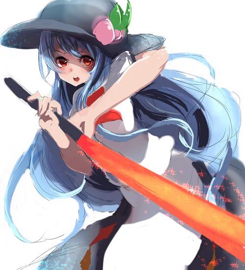 #深夜の真剣お絵描き60分一本勝負天子ちゃん!!! 