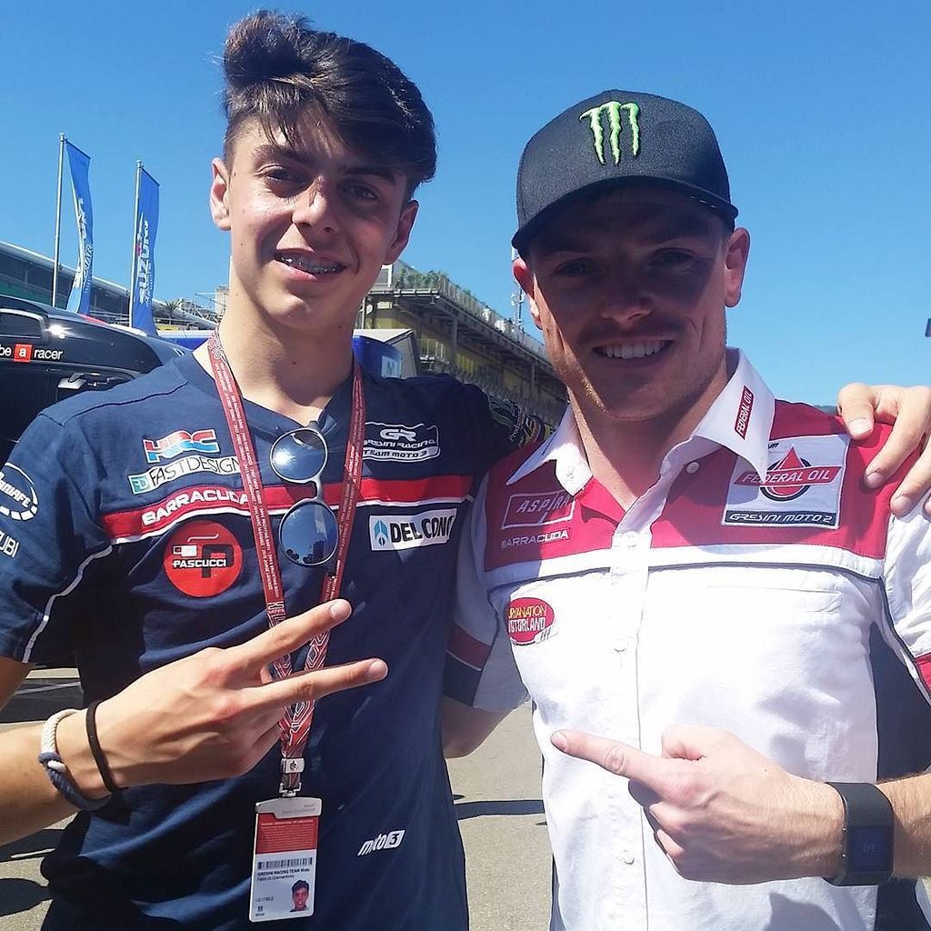 raddie_cz's tweet image. Not a bad day at the office! 😉 Two podium finishes today at Mugello! ✌ #GresiniRacing #teamgresini #Moto2 #Moto3 #I…