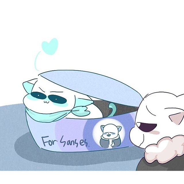 OverkillPayDay's tweet image. Neko UnderSwap Sans Is Kawaii! Aswell With Neko UnderFell Sans!