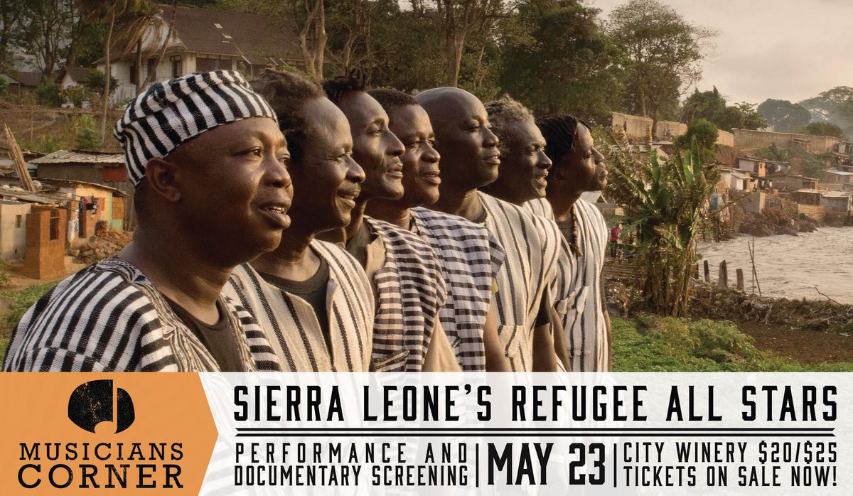 MusCornerNash's tweet image. If you loved or missed @RefugeeAllStars, hear their story tomorrow @CityWineryNSH Tickets: bit.ly/1s2O8zI