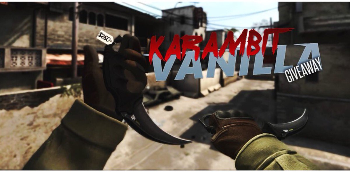 Daily Giveaway | Karambit Vanilla 

How to enter?
Follow us &amp; <a href="/CSGO_Astro/">CSGO Astro League</a> 
RT this post

#CSGO #CSGOgiveaway