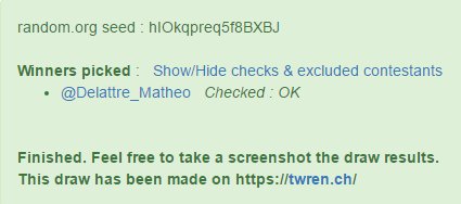FailSnipe's tweet image. The winner of our giveaway is @Delattre_Matheo. Congrats!! Please DM us your trade link.

New giveaway tomorrow. :)