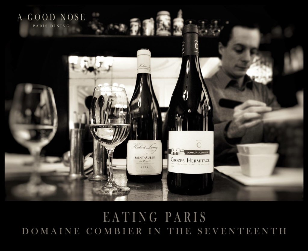 agoodnose's tweet photo. A Good Nose dining in #Paris : with fab #DomaineCombier a/ 120 yrs of gastronomic history in the 17th #secretparis https://t.co/JFCnW75b04