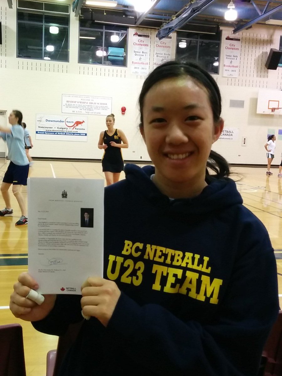 NetballCanada's tweet image. Thank you for your well wishes at National Champs, @JustinTrudeau!