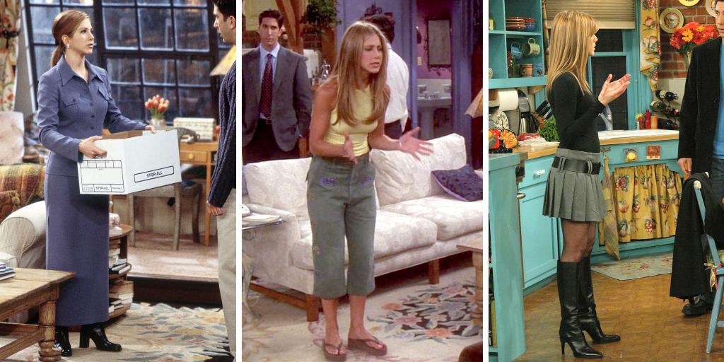 Cosmopolitan's tweet photo. 34 Rachel Green fashion moments you forgot you were completely obsessed with on "Friends" 😍 https://t.co/dJjzHrZyyB https://t.co/IyV77MJx97