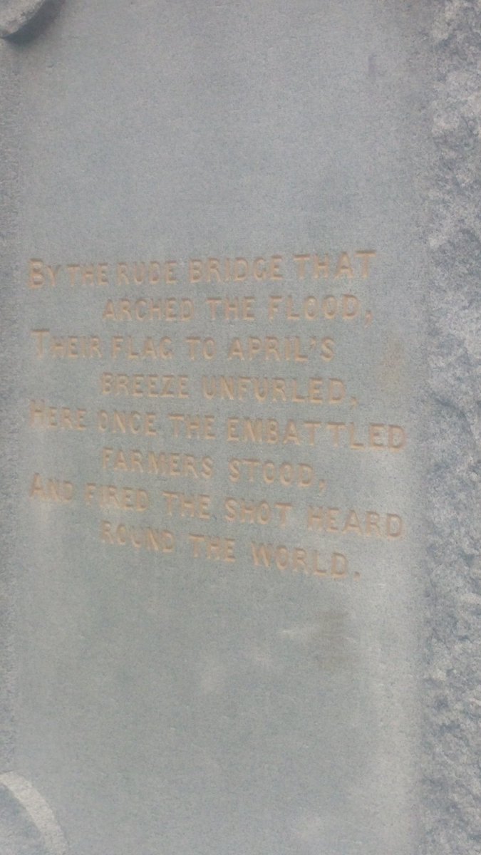 CoachLVGreen's tweet photo. At Conord. #ShotHeardRoundtheworld #getsome #SonsofLiberty #EnemiesofOppression #HistoricBostonTour #WeNeedANewOne https://t.co/Vj59r2I7Ge