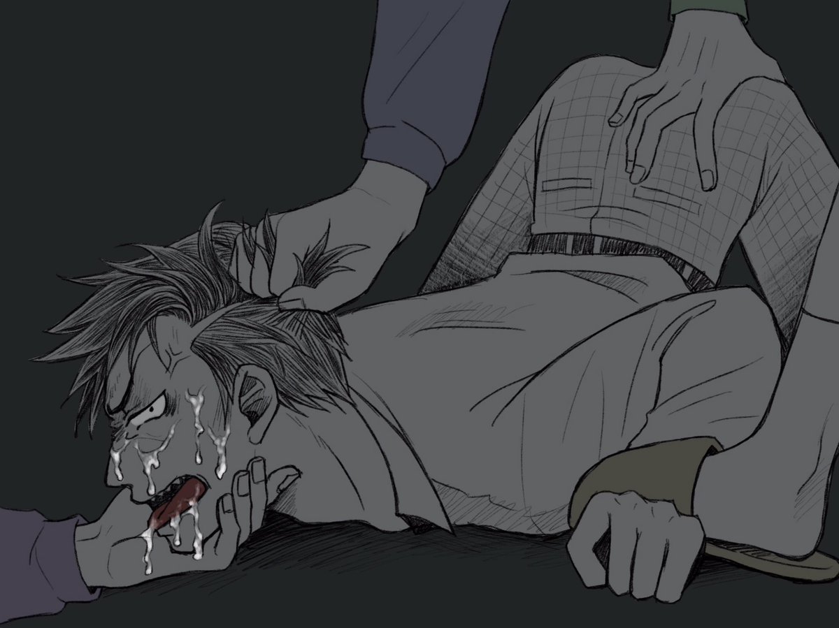 _A_kit_OSMT's tweet photo. 「殺す」
「やってみろよ」

6つ東ぶっかけ https://t.co/mhVnyYzaJb