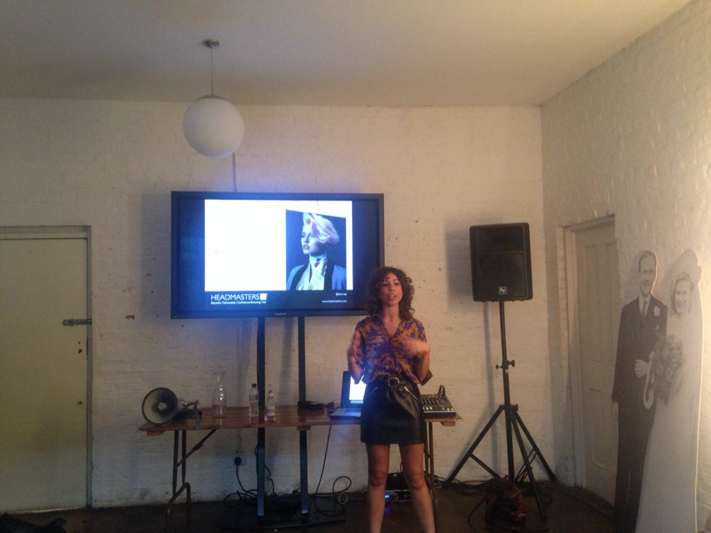 colourworlduk's tweet image. . @shivvvey talking #colour techniques @headmastersuk in our #ListenLearn room #CWUK16