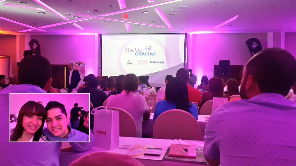 Perlisha's tweet photo. .@Argentarium excelente exposición sobre finanzas en pareja en el #BridalWeek2016 #RDBW2016 como siempre. https://t.co/yoPxgRgurA