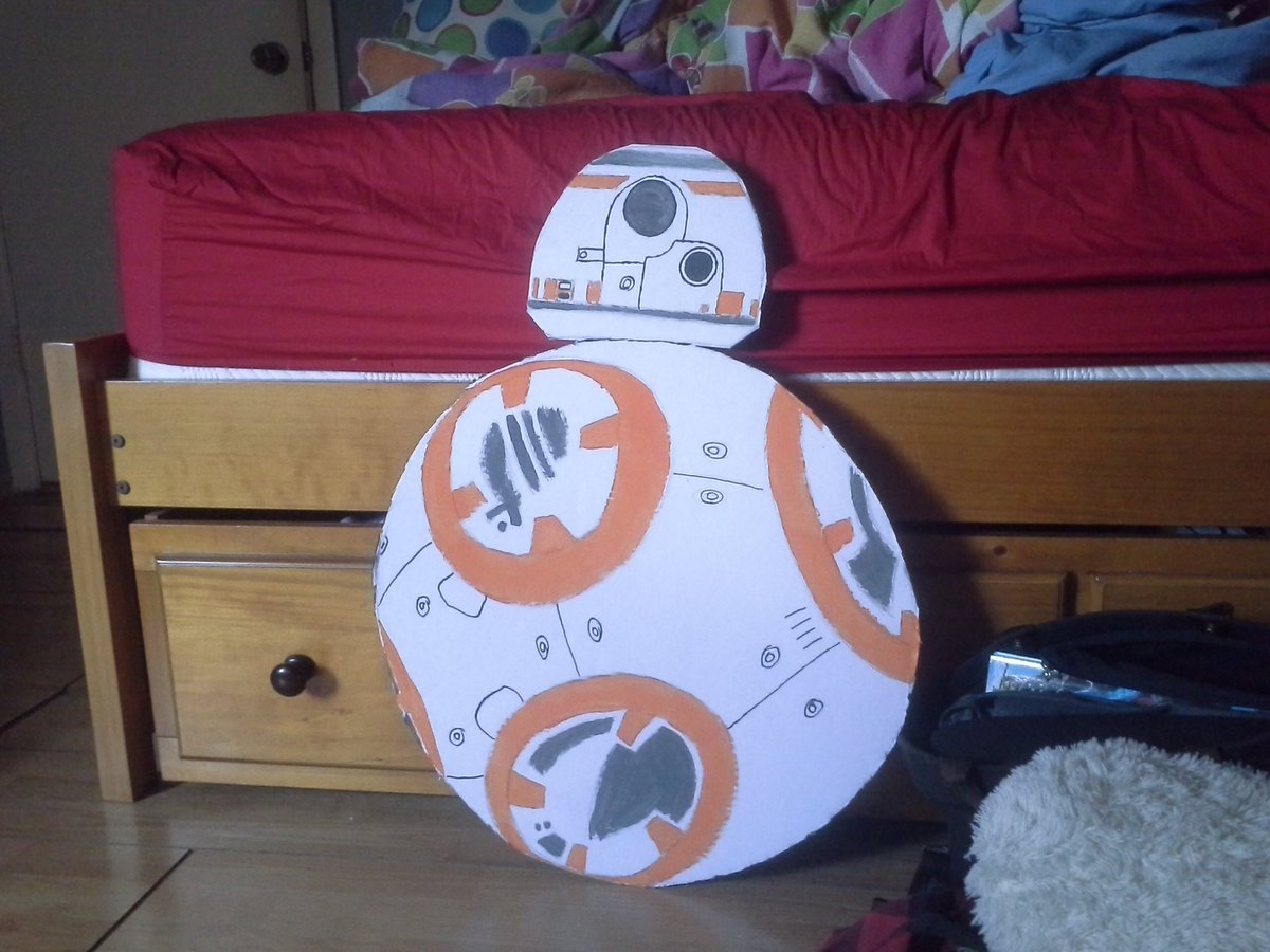 unknown03078908's tweet photo. Don't own anything of BB-8 but the crafts I made of him. https://t.co/GldLnfSsuc