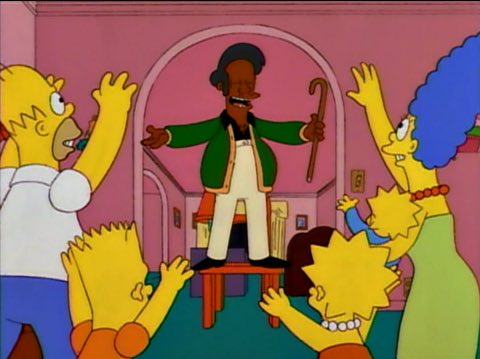 SimpsonsBible's tweet photo. "...Who needs the Kwik-E-Mart?"
"...I Dooooo." https://t.co/WEXNzQOHPd