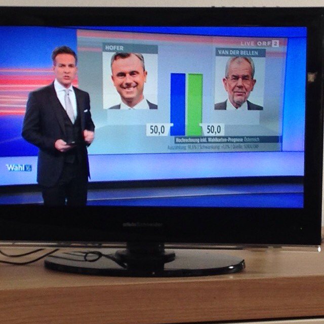 Spannendste Wahl überhaupt! #wahl16 #wahltag #elections #austria #vote #VanderBellen_waehlen #gemmaösterreich