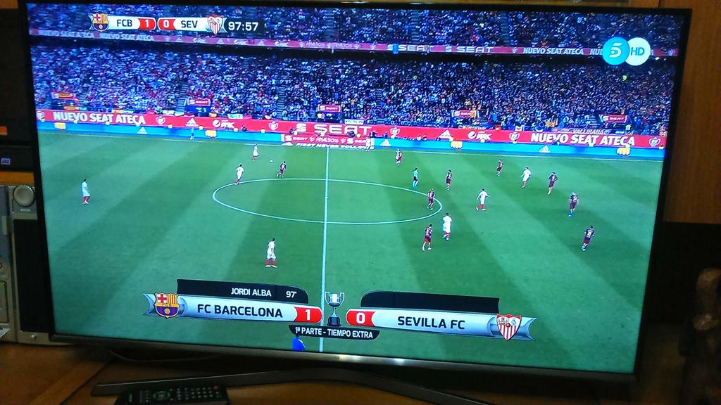 dytas's tweet photo. Toma golazo de Jordi Alba.!!!! Força Barça!!!! https://t.co/NWxu7pgXji