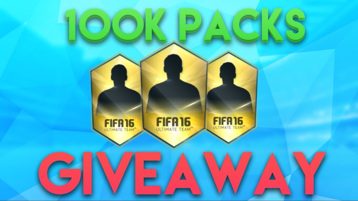AgueroSZN_'s tweet photo. 100k pack giveaway!
RT &amp; follow me &amp; @daapje25 
RT pinned 
Winner soon! https://t.co/MmAviLp8K6