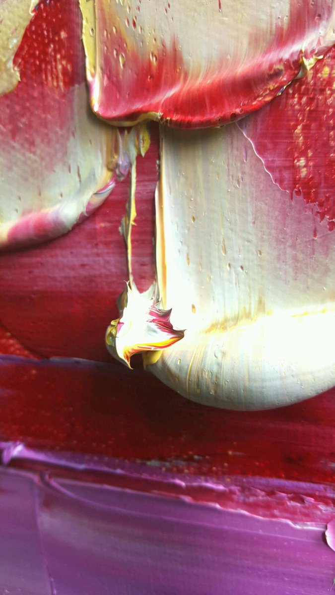 First there was a little oil paint . . . .