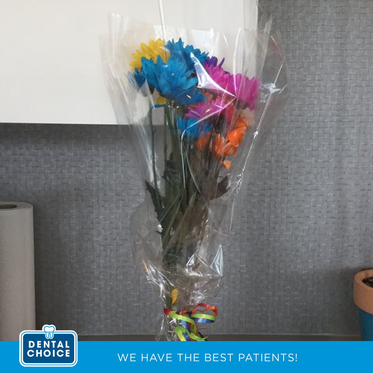 We have the best #patients! #Macleod #DentalChoice #flowers #cookies #love #appreciation #YYCBestPlacesToWork