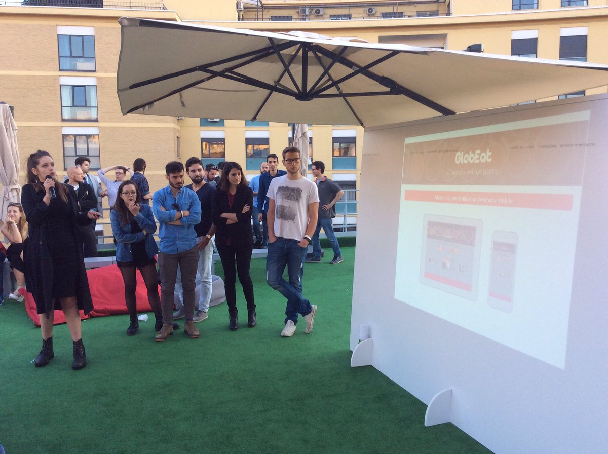 StartupRoma's tweet photo. Vi farò un piatto argentino direttamente a casa vostra con GlobEat.
@SchiavoneSofy
#swroma16 #finalpitch #food https://t.co/nas8mT7Cjg