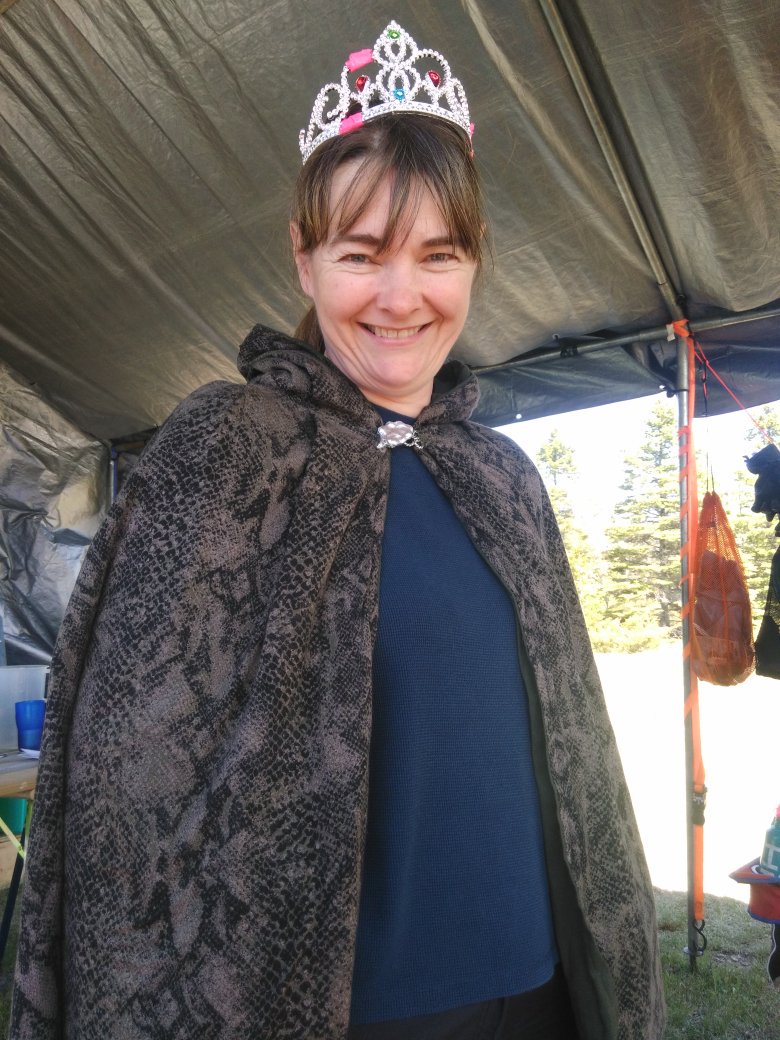 68thScouts's tweet image. Scouter Karen finds her inner princess at Rendevous16 @NOCScouts
