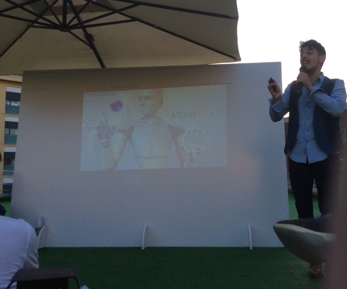 StartupRoma's tweet photo. @tailor_mail la Tecnologia del futuro e noi la stiamo costruendo oggi!
@MariLocxs
#swroma16 #finalpitch #finaleroma https://t.co/zRwq38cSSJ