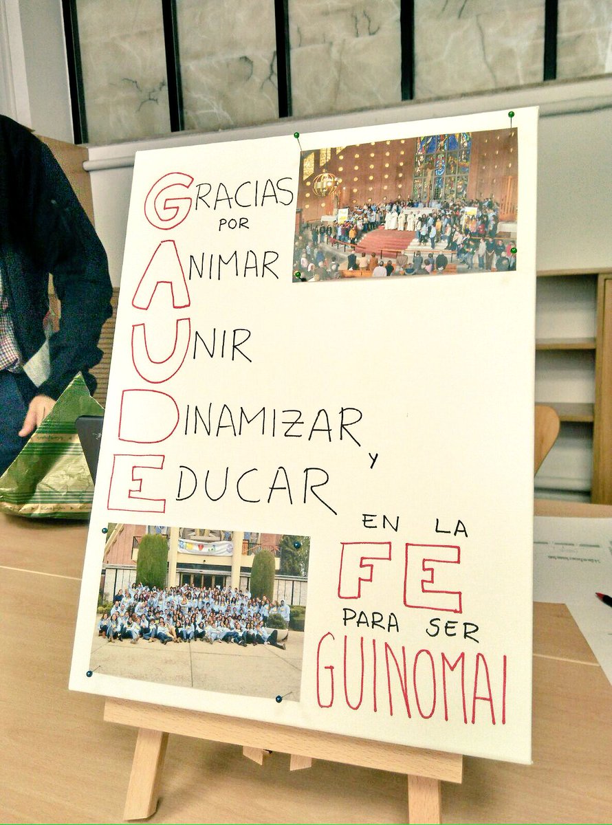 juntosguinomai's tweet photo. Agradecemos a Iñaki Sarasua SM su dedicación estos años. Paco Calancha SM cogerá el relevo de la Pastoral Juvenil. https://t.co/DOrNjp9QYN