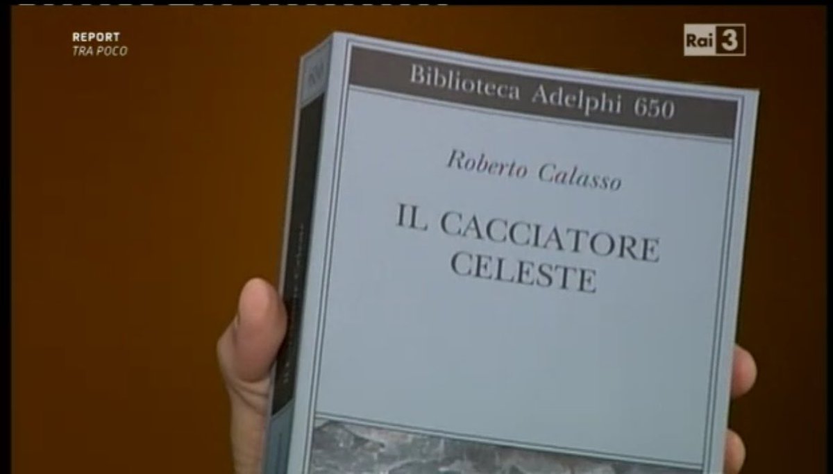 Simone_978_'s tweet photo. #calasso firma un nuovo capolavoro. Affascinate e poetico #chetempochefa @adelphiedizioni https://t.co/n66WzWccuo