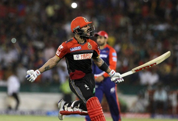onlyprathamesh's tweet photo. From Bottom 3 To Top 2 - We Have Indeed Came A Long Way @RCBTweets. Credits To Captain @imVkohli! 😇 #PlayBold https://t.co/wsm8yjZAbd