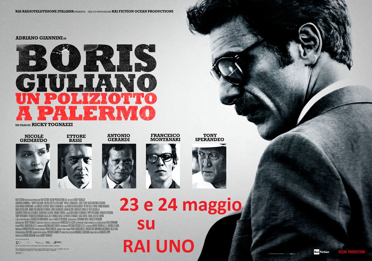 <a href="/TognazziR/">Ricky Tognazzi</a> <a href="/RaiUno/">Rai1</a> per non dimenticare #borisgiuliano regia di #rickytognazzi con <a href="/GianniniAdriano/">il Sardino</a> esserci in tanti